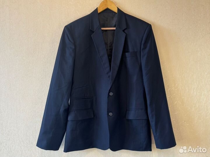 Пиджак мужской темно синий