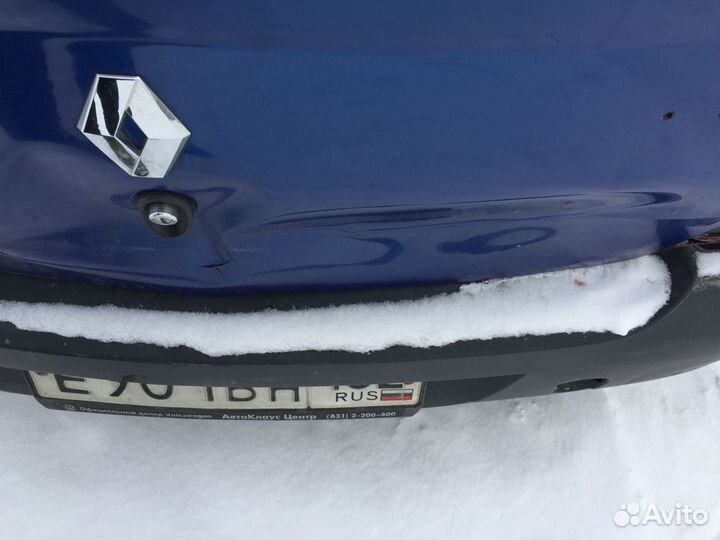 Крышка багажника под ремонт Renault Logan фаза 1