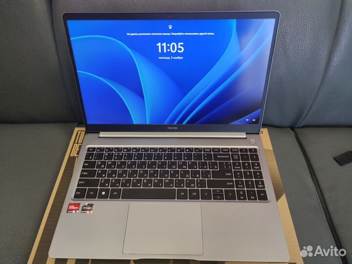 Ноутбук Tecno T1 Ryzen 7 5800U 16Gb ram 512SSD