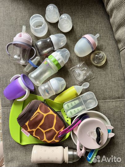 Бутылочки для кормления пакетом