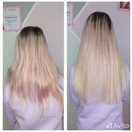 Наращивание волос