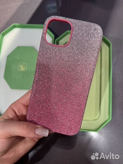 Чехол swarovski на iPhone 14, оригинал