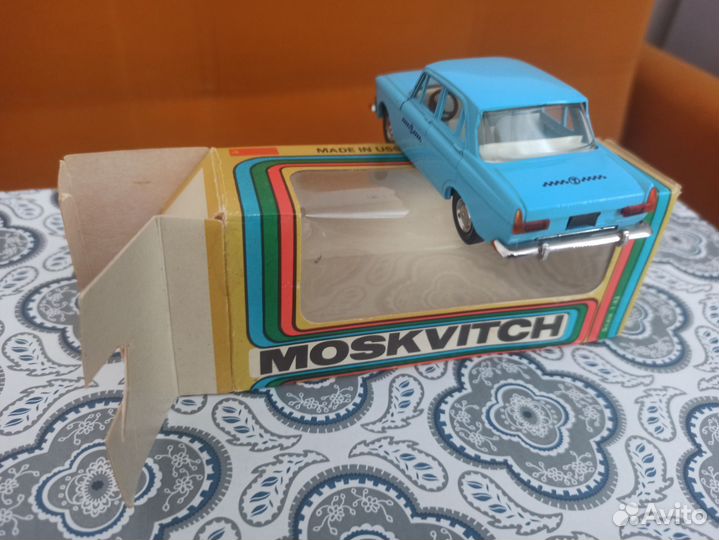 Модель СССР Москвич 412 А1 такси
