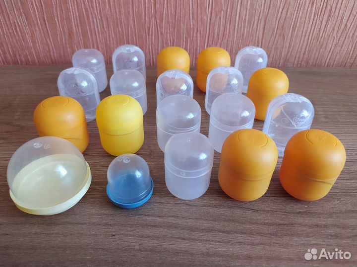 Пустые капсулы от Киндер Сюрприза