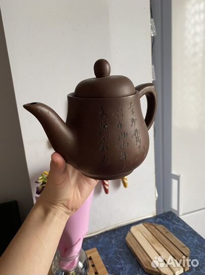 Заварочный чайник глиняный