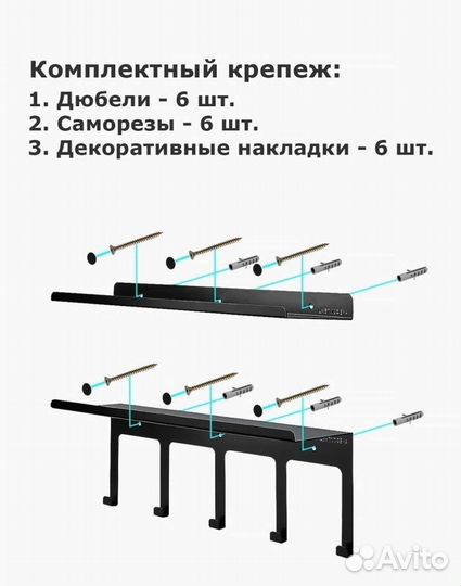 Полка для ванной, для кухни новая