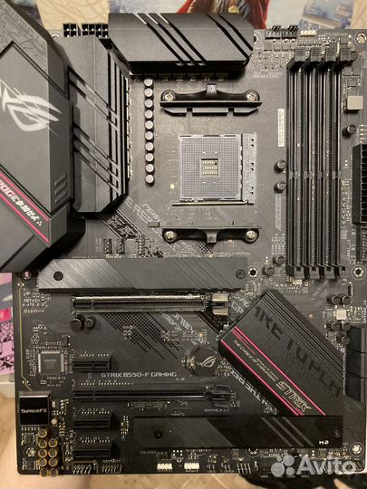 Материнская плата asus ROG strix B550-f gaming