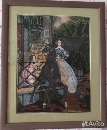 Вышиваю на заказ картины крестиком или бисером