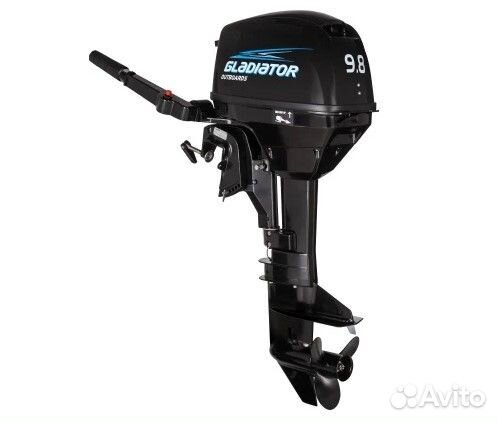Лодочный мотор gladiator G9.8FHS новый