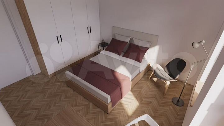 1-к. квартира, 40 м², 2/3 эт.