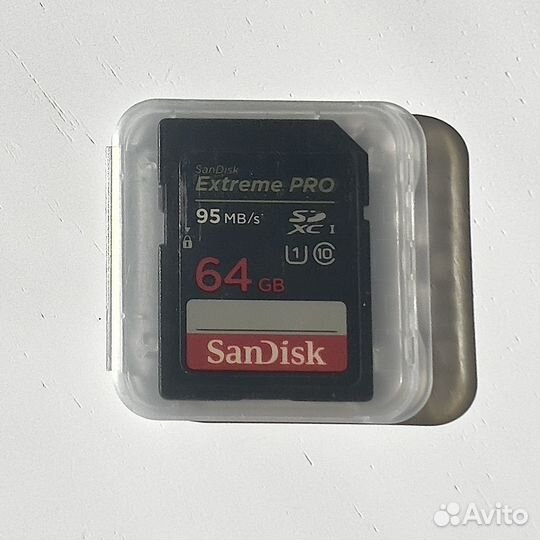 Карта памяти SanDisk Extreme Pro 64gb sdhc