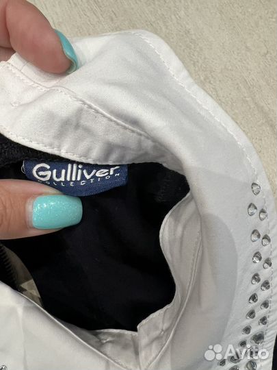 Школьное платье gulliver 134 размер