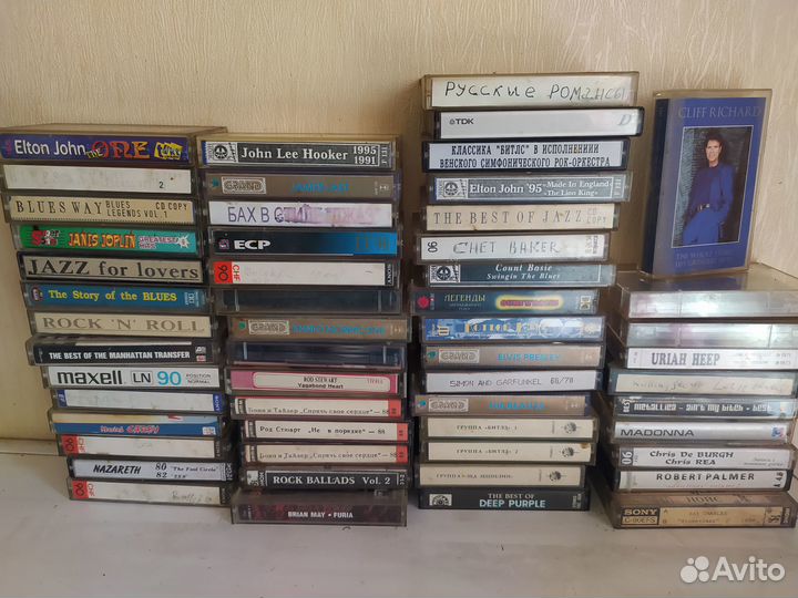 Аудиокассеты с записью