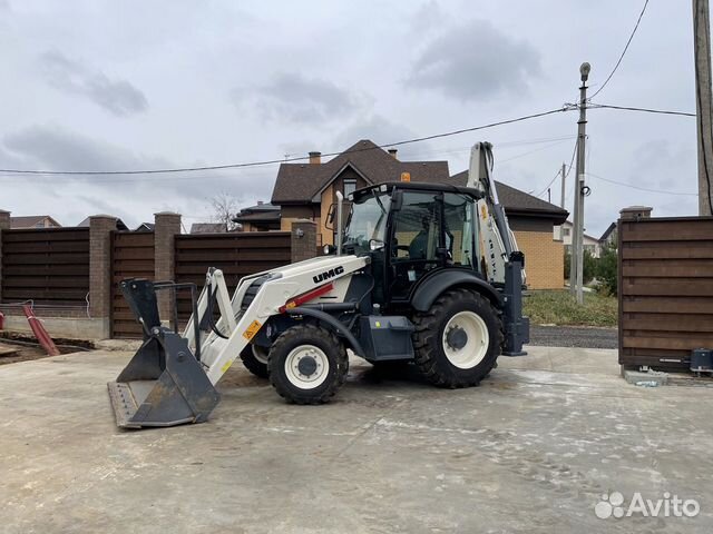 Аренда экскаватора погрузчика услуги трактора в Домодедово | Услуги | Авито