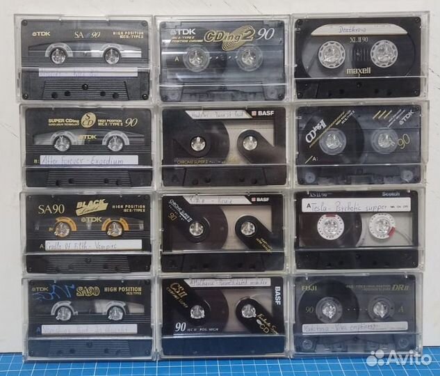 Аудио кассеты Basf, Sony, TDK, Maxell