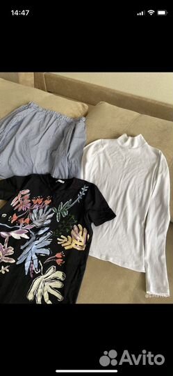 Вещи пакетом XS bershka zara