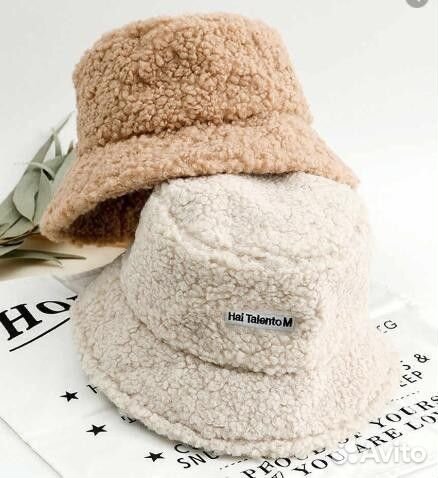 Панама пушистая женская