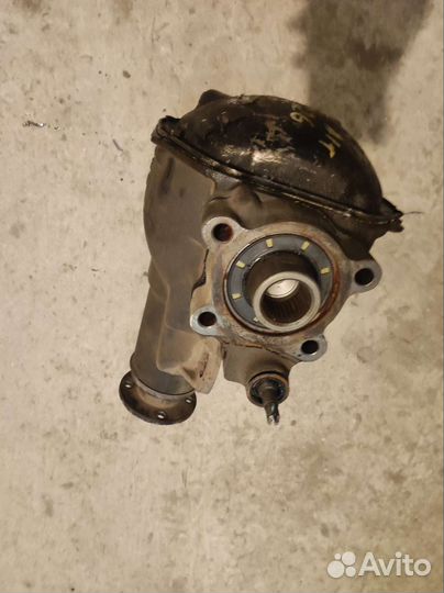 Передний редуктор, дифференциал, пара pajero sport