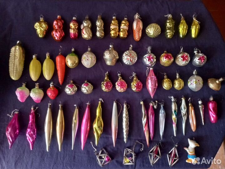 Новогодние игрушки СССР советские