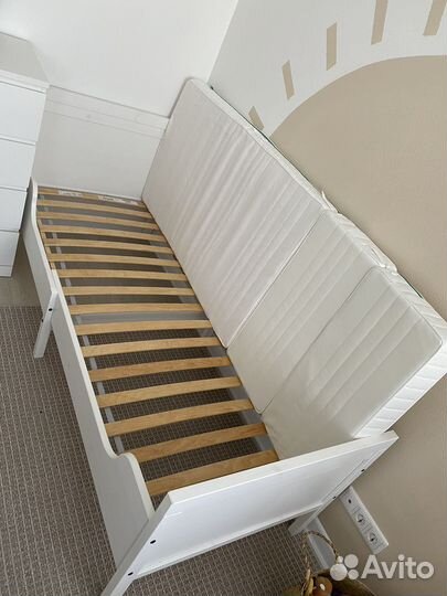 Детская растущая кровать IKEA sundvik