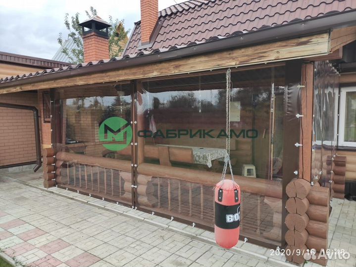 Мягкие окна для террас и беседок