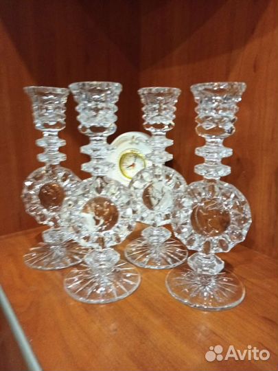 Хрустальные подсвечники СССР