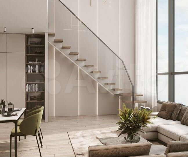 1-к. апартаменты, 47,2 м², 6/6 эт.