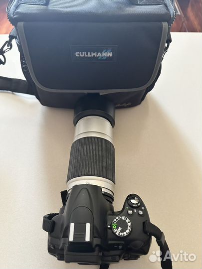 Nikon d5000 + объектив Cosina 100-300 + сумка
