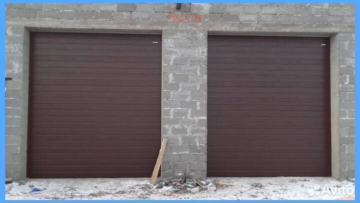 Гаражные ворота, секционные ворота DoorHan Alutech