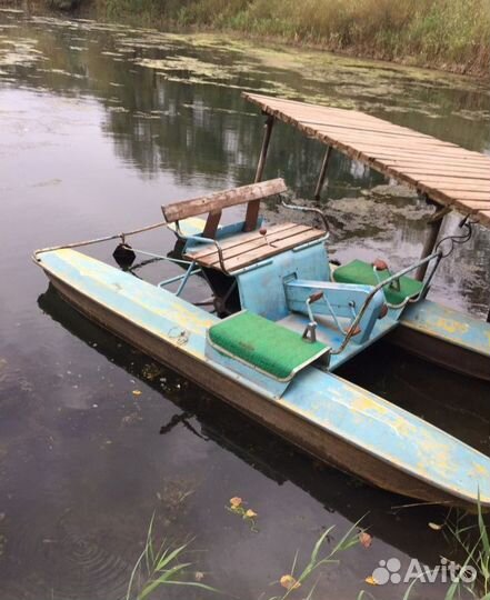 Катамаран-Водный велосипед