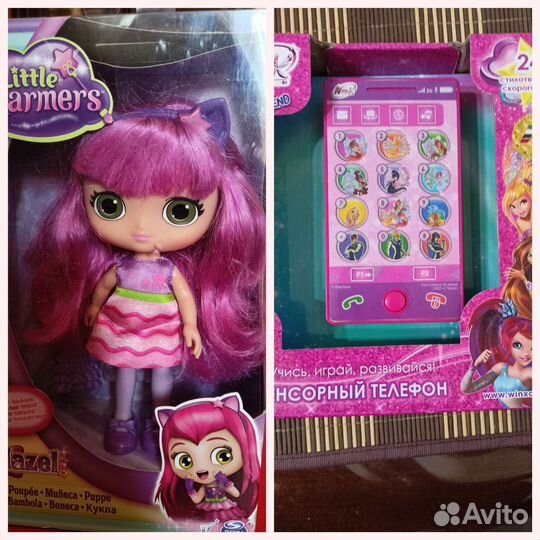 Кукла Хейзел и Сенсорный телефон Winx