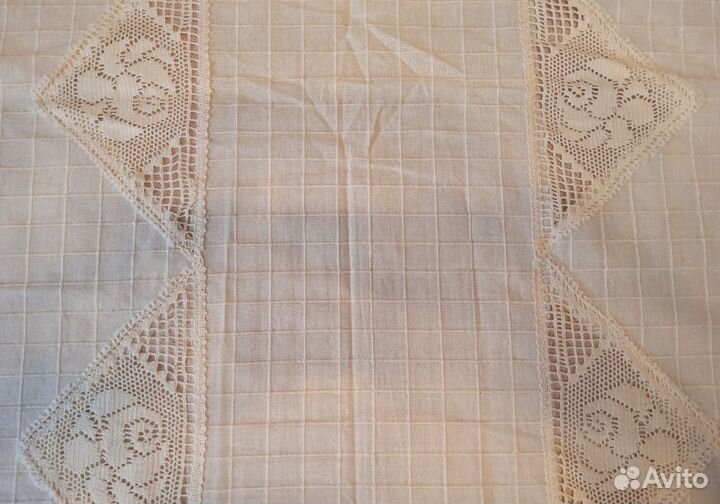 Скатерть лен Турция 160х216 новая