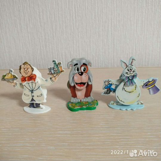 Подвижные игрушки kinder 90х годов, за всё