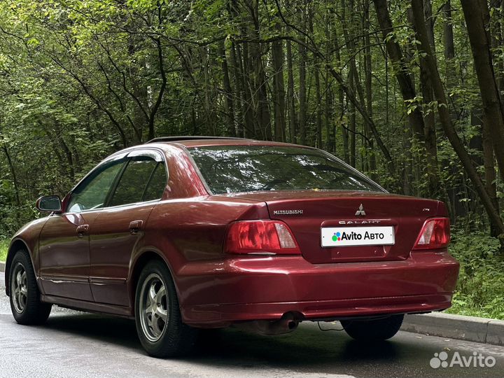 Mitsubishi Galant 2.4 AT, 2001, 196 000 км