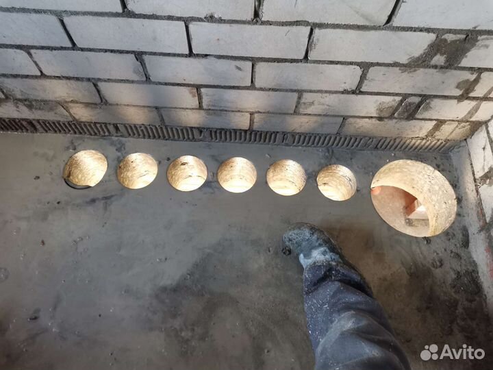 Алмазное бурение отверстий
