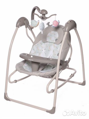 Babycare Электрокачели IcanFly 2в1 с адаптером bie