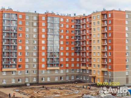 Ход строительства ЖК «Новое Колпино» 3 квартал 2020