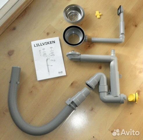 IKEA Lillviken сифон/выпуск купить в Москве | Товары для дома и дачи ...