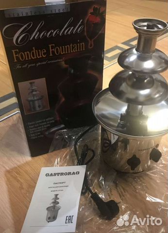 Фондю - шоколадный фонтан