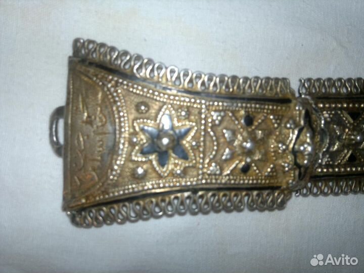 Пояс серебряный