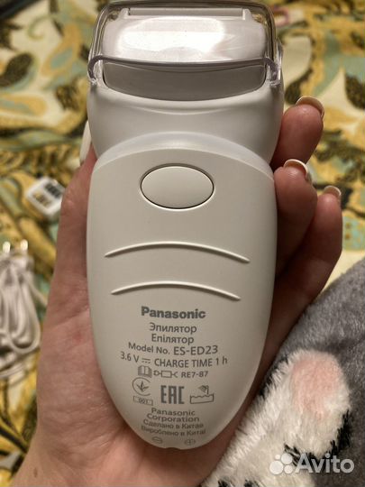 Эпилятор panasonic