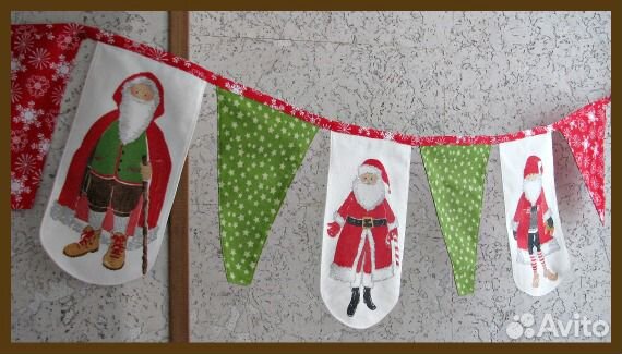 Картонный Санта Клаус и его семья IKEA