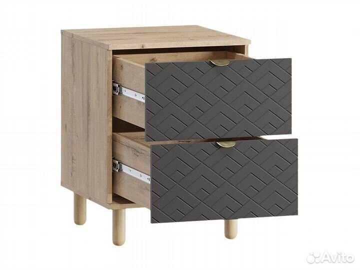 Тумба прикроватная Теджонс Art Grafit