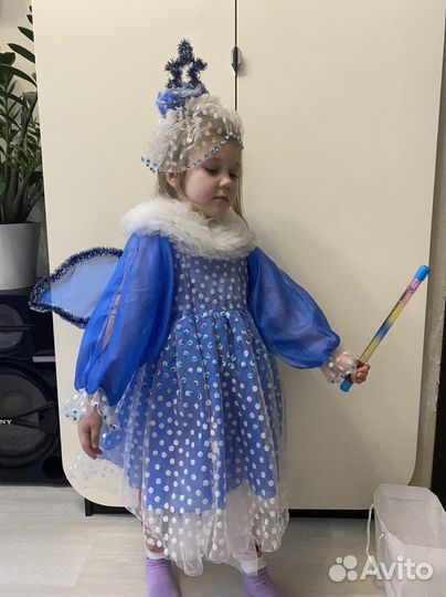 Новогодний костюм Феи на 4 года