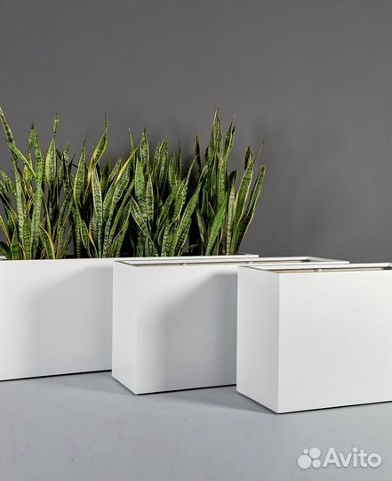 Кашпо из бетона