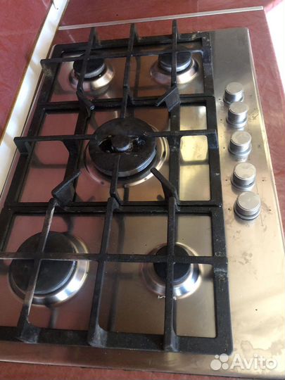 Газовая варочная панель 5 конфорок бу