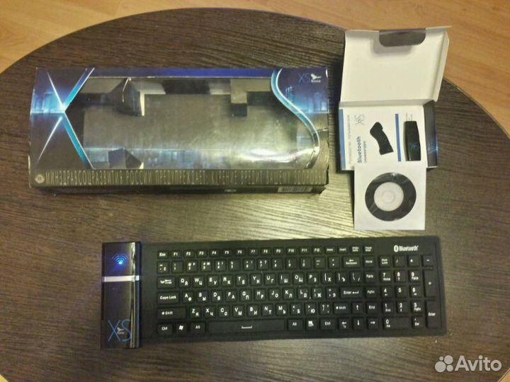 Беспроводная резиновая клавиатура