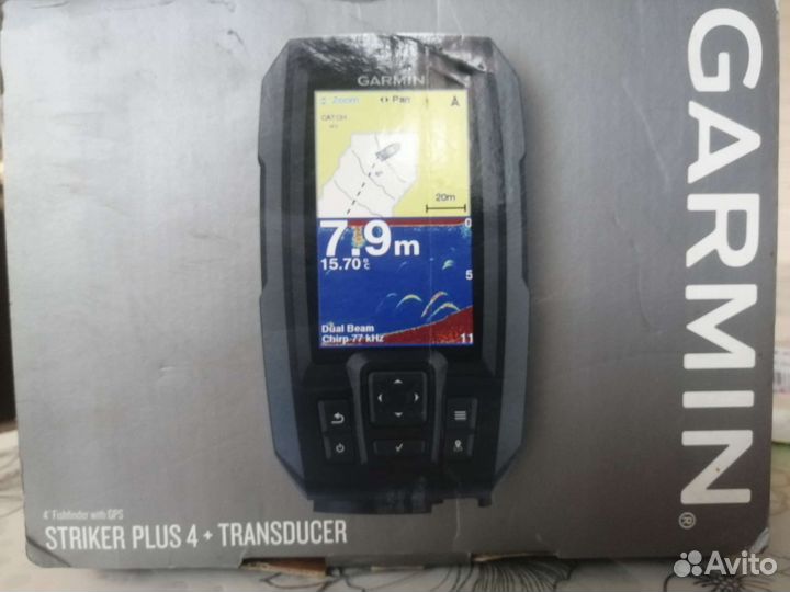 Эхолот Garmin striker 4 Plus