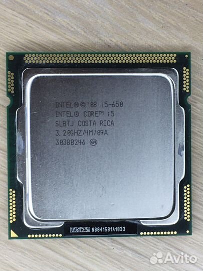 Процессор intel core i5-650 сокет 1156