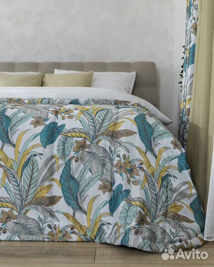 Покрывало Доминик бирюза новое плед на кровать